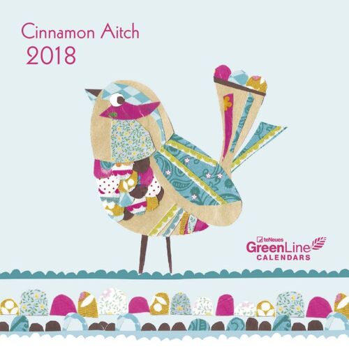 Cinnamon Aitch - Calendrier Green Line 2018 - 17.5x17.5 Cm