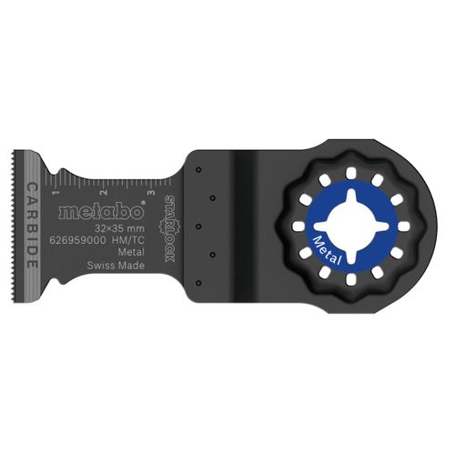 Metabo Lame de scie plongeante, métal, carbure, 32 mm - 626959000