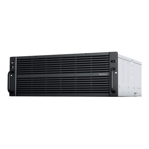 Synology High Density HD6500 - Serveur NAS - 60 Baies - 960 Go - rack-montable - SATA 6Gb/s - SSD 480 Go x 2 - RAID 0, 1, 5, 6, 10, JBOD, disque de réserve 5 - RAM 64 Go - Gigabit Ethernet / 10...
