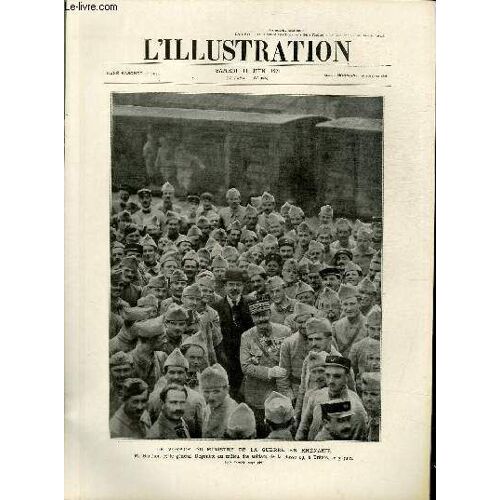 L'illustration Journal Universel N° 4084 - Le Voyage Du Ministre De La Guerre En Rhénanie - M.Barthou Et Le Général Degoutte Au Milieu Des Soldats De La Classe I9, À Trèves, Le 3 Juin.