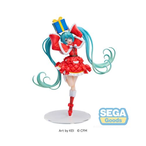 Hatsune Miku Series - Statuette Luminasta Christmas 2024 19 Cm