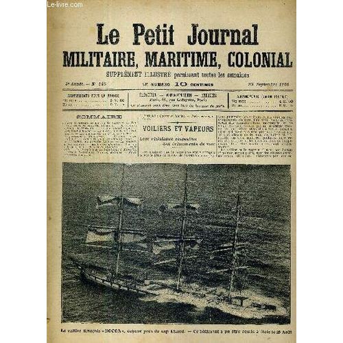 Voiliers Et Vapeurs - Leur Résistance Respective Aux Évènements De Mer.