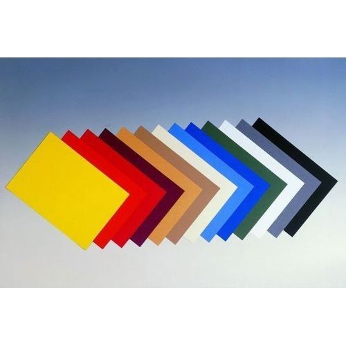 Herlitz Dos De Reliure Delta A4, 250g/M?, Carton, Jaune (100 Pcs.), Relieuse?: Accessoires, Jaune