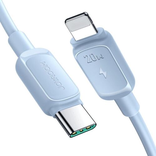 Joyroom Type-C - Lightning Cable Multi-Color Series A14, 480mb/S, 20w, 1.2m, Blue (S-Cl020a11bl)