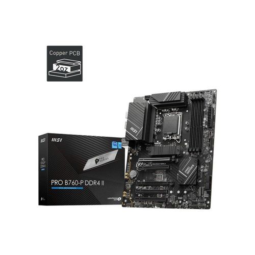MSI PRO B760-P WIFI DDR4 Socket 1700 carte mère