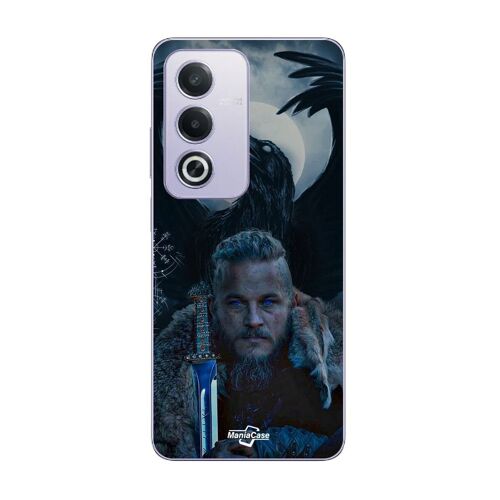 Coque Oppo A80 Vikings Ragnar Lothbrok Corbeau