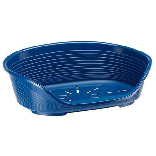 Ferplast Corbeille Siesta Deluxe 10 - 93.5x68x28.5 Cm - Bleu - Pour Chien Et Chat