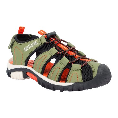 Chaussures Regatta Sandales Westshore Unisexe Vert Néphrite Orange Foncé