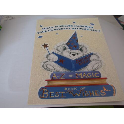 Carte Anniversaire Oursons