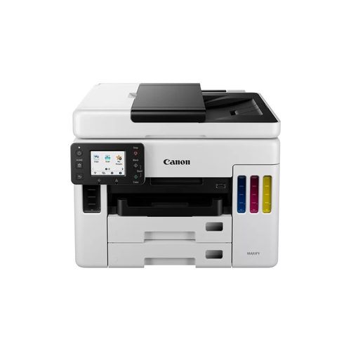 Canon MAXIFY Imprimante jet d'encre MegaTank multifonction rechargeable couleur sans fil GX7050