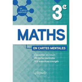 Maths 3e En Cartes Mentales