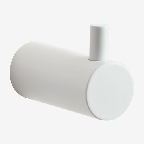 Porte-serviettes en acier inoxydable Devon Blanc