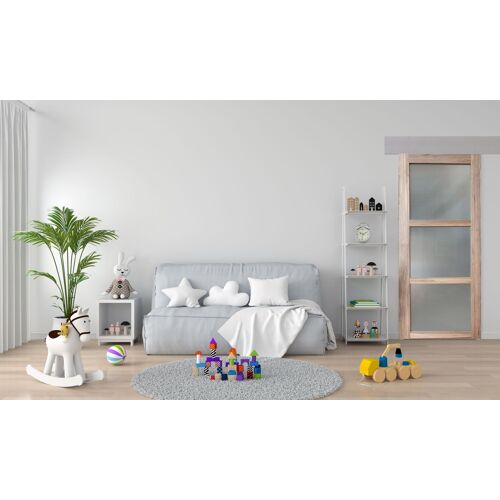 Porte Coulissante Frake Vitrée H204 X L83 + Rail Alu Gd Menuiseries