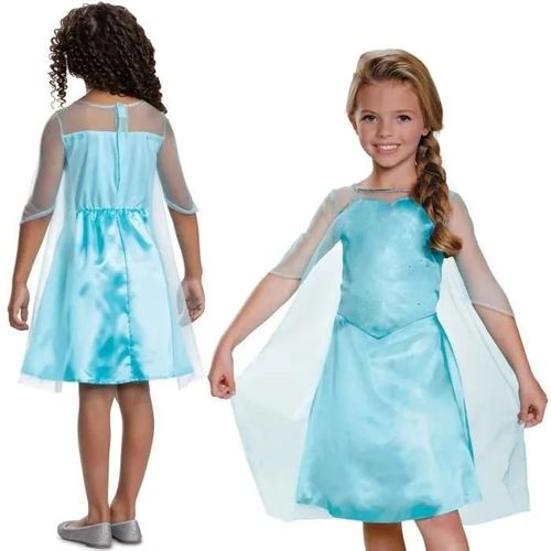 Déguisement Disney La Reine Des Neiges - Disguise - Elsa - Costume De Carnaval - Taille 109-123 Cm