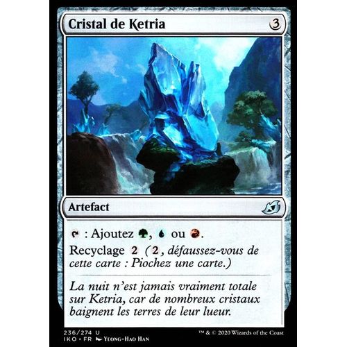 Cristal De Ketria - Mtg - Ikoria La Terre Des Béhémoths - U - 236/274