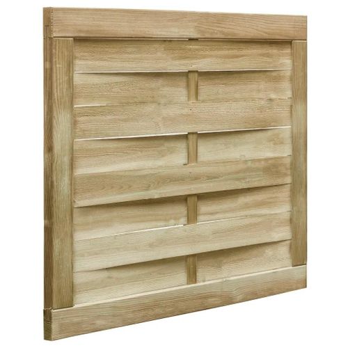Prolenta Premium - Portillon De Jardin Bois De Pin Imprégné 100x75 Cm Vert