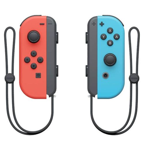 Paire de manettes Joy-Con rouge néon / bleu néon pour Nintendo Switch
