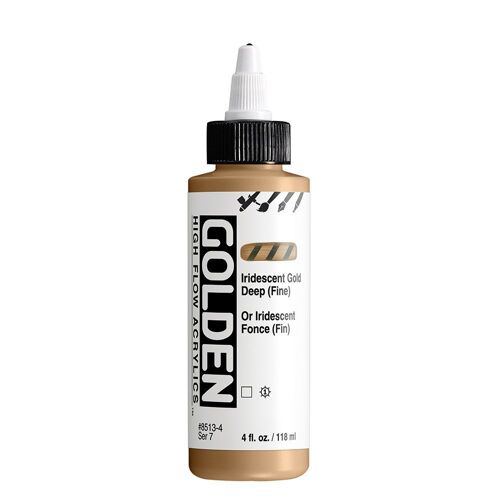 Golden 119 Ml High Flow Or Foncé Iridescent (Fin) - S7