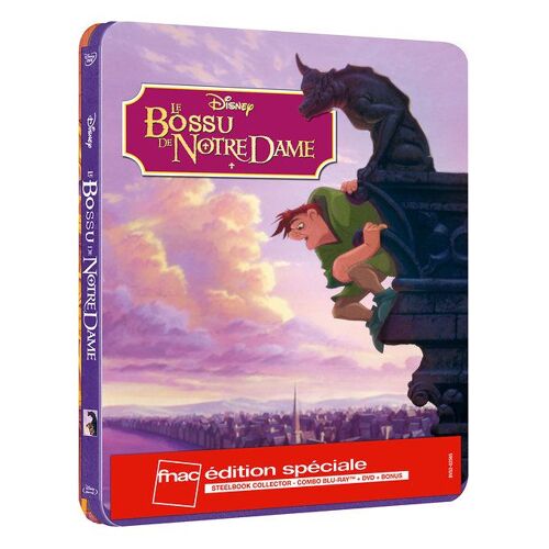 Le Bossu De Notre Dame - Édition Limitée Exclusive Fnac - Boîtier Steelbook® - Blu-Ray + Dvd