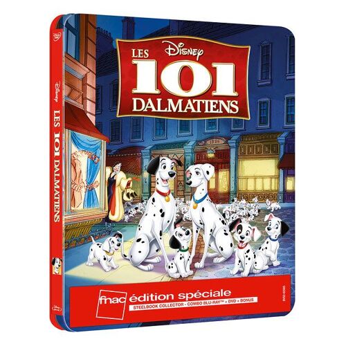 Les 101 Dalmatiens - Édition Limitée Exclusive Fnac - Boîtier Steelbook® - Blu-Ray + Dvd