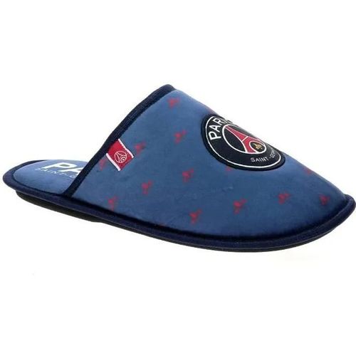 Chaussons Psg Paris Saint Germain Homme Marine Bleu Polyester