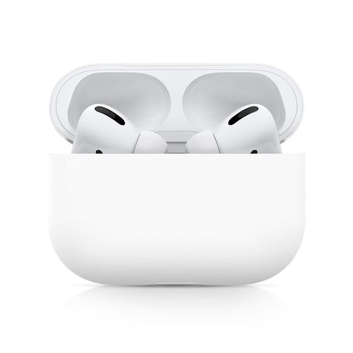 Blanc - Étui Airpods Pro en Silicone souple, housse de protection pour écouteurs Apple sans fil Bluetooth, accessoires