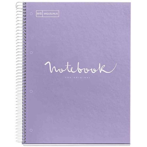 Miquelrius Cahier ¿ Spirale "Notebook Emotions", A4, Lavande
