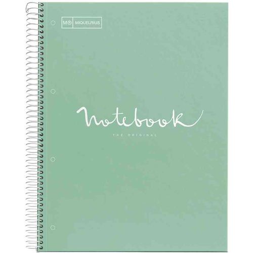 Miquelrius Cahier À Spirale "Notebook Emotions", A4, Menthe