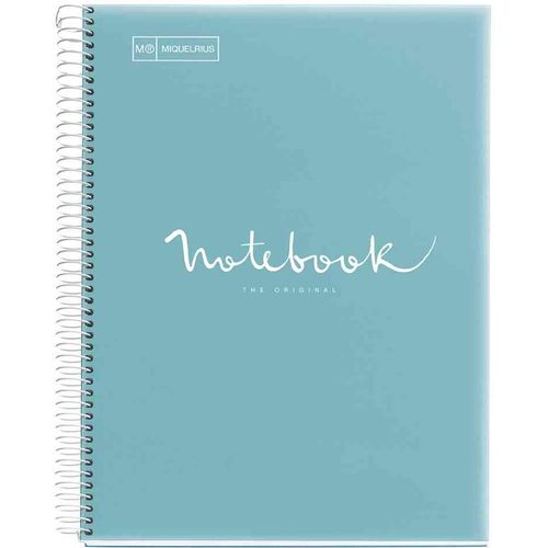 Miquelrius Cahier ¿ Spirale "Notebook Emotions", A4, Bleu