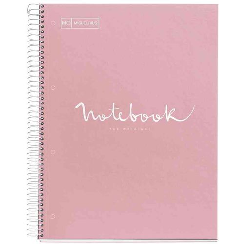 Miquelrius Cahier ¿ Spirale "Notebook Emotions", A4, Rose