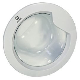Hublot complet livré sans charnière en mètal Lave-linge (C00270980 ARISTON HOTPOINT INDESIT WHIRLPOOL)