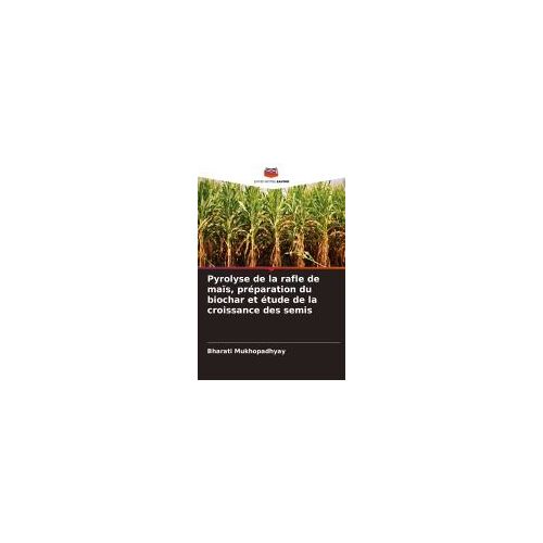 Pyrolyse De La Rafle De Maïs, Préparation Du Biochar Et Étude De La Croissance Des Semis (French Edition)