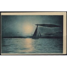 Danemark Carte Postale Postcard Midnatssol Soleil De Minuit Jour Polaire