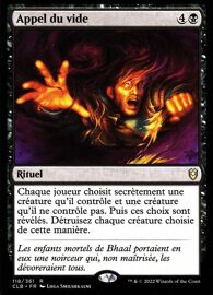 Appel Du Vide - Magic - La Bataille De La Porte De Baldur - R - 118/361