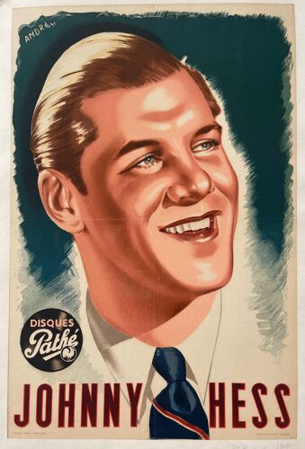 Affiche Johnny Hess