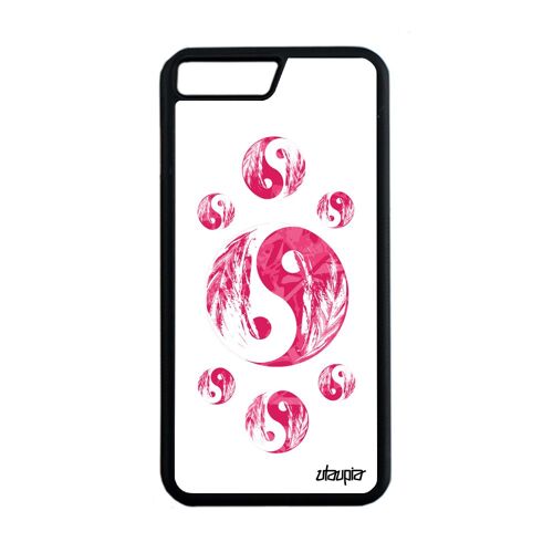 Coque Silicone Iphone 8 Plus Yin Et Yang Case Feng Shui Fille Bien & Mal A Iphone 8 Plus