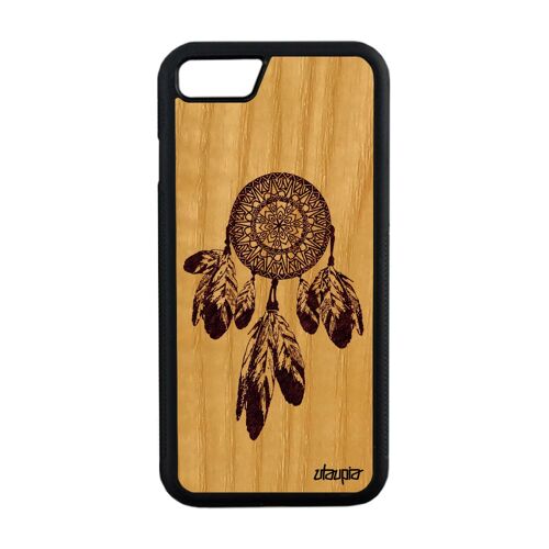 Coque Attrape Reve Pour Iphone 8 Bois Silicone Capteur De Artisanale A Iphone 8