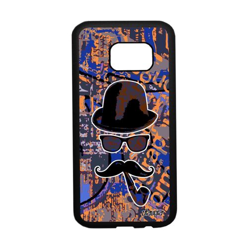 Coque Galaxy S7 Silicone Portrait Graf Garcon Metal Housse Mobile Unique Samsung Galaxy S7