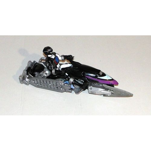 Moto Power Rangers Volante Black + Figurine Articulé Operation Overdrive Bandai 2006