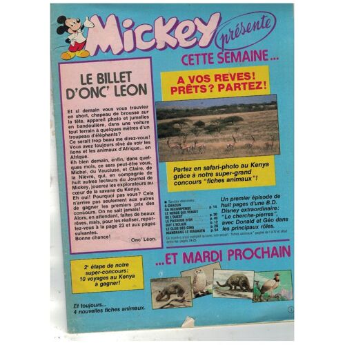 ''mickey Présente Cette Semaine''...