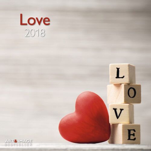 Love - Calendrier 2018 - 30x30
