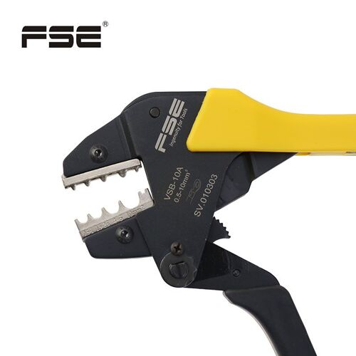 VSB-10A - FSE Sertissage Outil À Main Coupe Câble Pince À Sertir VSB 10A Pince À VSB 03B Terminal Sertissage AJRange 0.25 6mm 0.5 10mm 20 7AWG 23 10AWG