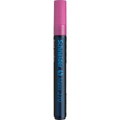 Schneider Marqueur Peinture Maxx 270 Pte Ogive 2-3 Mm Rose