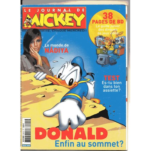 Le Journal De Mickey  N° 2815 : Donald Enfin Au Sommet ?