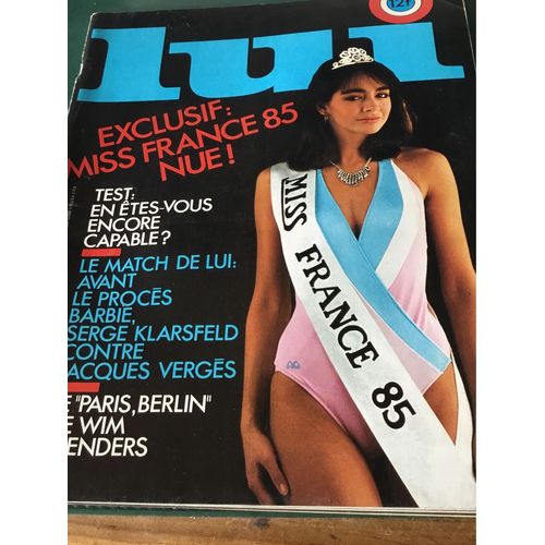 Lui 253 Dune Miss France 1985 Integral Nude Penthouse 205 Turbo Alpine V6 Newman
