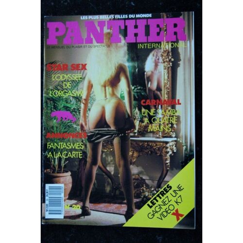 Panther International M 2330 20 N° 20 Star Sex L'odyssée De L'orgasme Carnaval Une Samba À Quatre Mains