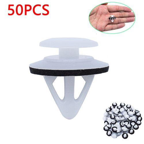 Clips De Retenue De Panneau De Garniture, 50 Pièces, Moulage De Porte De Voiture, Clip De Pare-Choc Latéral, Trou De 11.5mm Pour Mazda 2 3 6 Cx-7 Cx-9 Mpv G18k-51-Sj3