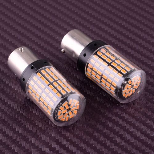 Ampoule Led Pour Clignotant Universel 1156 Bau15s 144smd, 12v Dc, 2 Pièces, Pour Camion, Bus, Pick-Up, Wagon, Utb, Cabine, Atv, Suv, Jeep