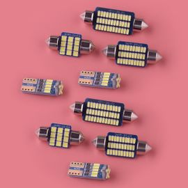 Kit D'ampoule Intérieure Led Blanche Pour Toyota 4runner, Ampoule Gt, 3w, 6000k, 12v, 1996, 1997, 1998, 1999, 2000, 2001, 2002, 9 Pièces