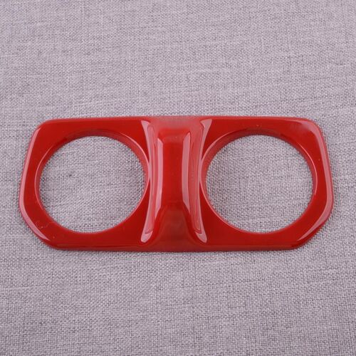 Cadre De Ventilation Arrière De Voiture, Garniture Abs Rouge Adapté À La Jeep Wrangler Jl Gladiateur Jt 2018 2019 2020 2021 2022